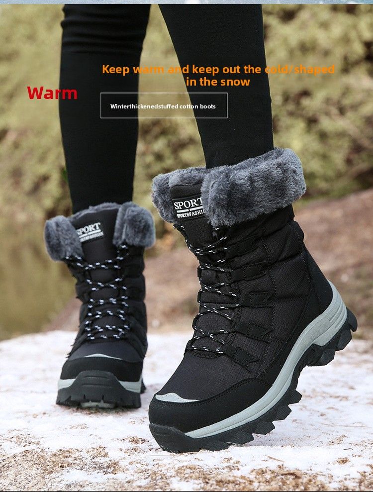 Stivali da neve da donna più venduti, scarpe da trekking alte per esterni_voghion.com