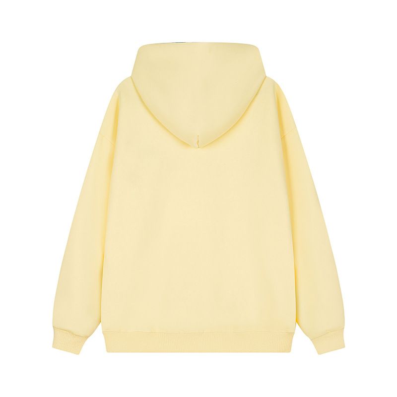 Felpa con cappuccio pigra unisex autunno inverno American Magic Tape 2025, stile coppia, giacca_voghion.com