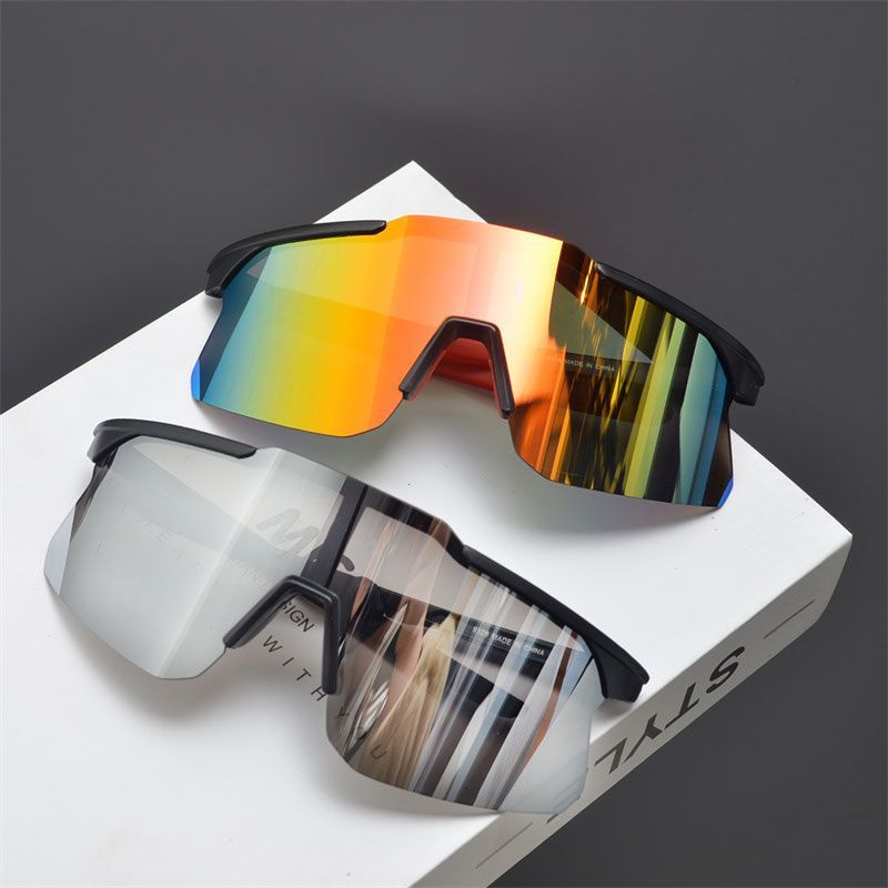 Cyberpunk futuristic cycling for men and women, outdoor mountaineering, running, skiing goggles, bouncy sunglasses_voghion.com