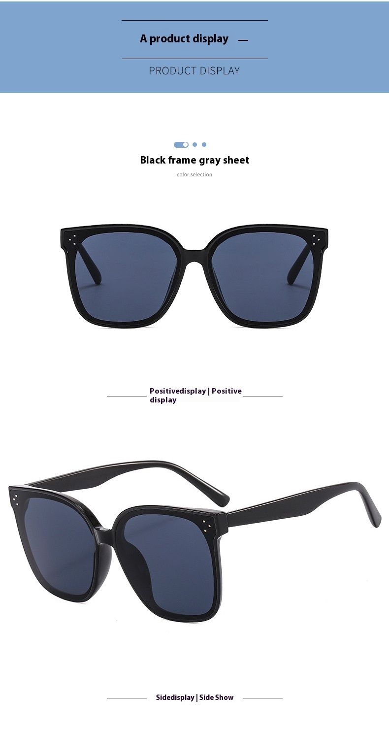 New Polarized Sunglasses For Men And Women, Boxy Trendy Sunglasses For Drivers, UV Resistant Sunglasses For Driving
_voghion.com