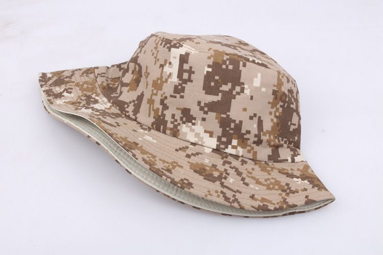 Chapeau de bassin de camouflage pour hommes et femmes, chapeau de voyage en plein air, chapeau de pêche, chapeau de bassin pour hommes, chapeau de protection solaire d'alpinisme, chapeau d'entraînement militaire_voghion.com