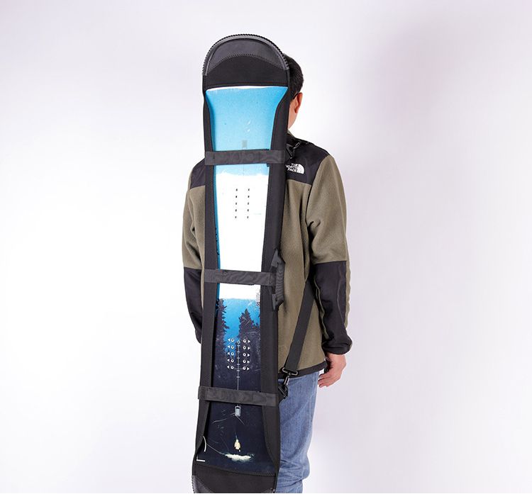Dumpling Skin Snow Gear Capa Única Protetora Dupla Ombro Snowboard Bolsa de Mão para Prancha_voghion.com