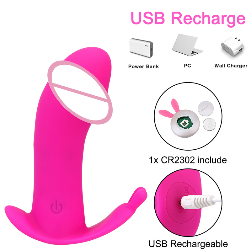 Seks igračke, ženski nosivi vibrator za gaćice, stimulator klitorisa za G točku, silikonski, 12 frekvencija, bežični daljinski upravljač C_voghion.com