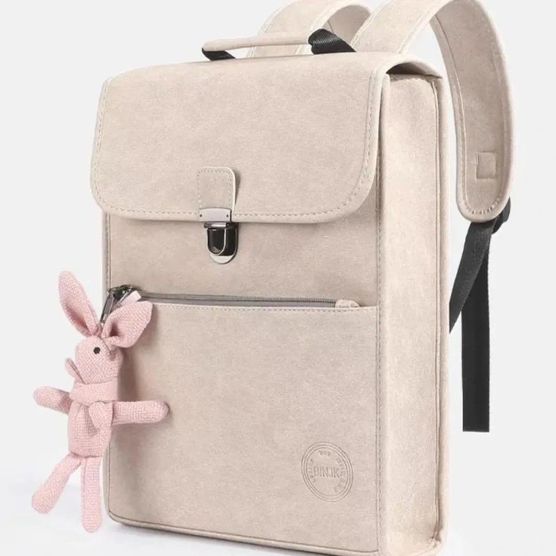 Minimālistiska datora soma, koledžas studentiem, korejiešu versija_voghion.com