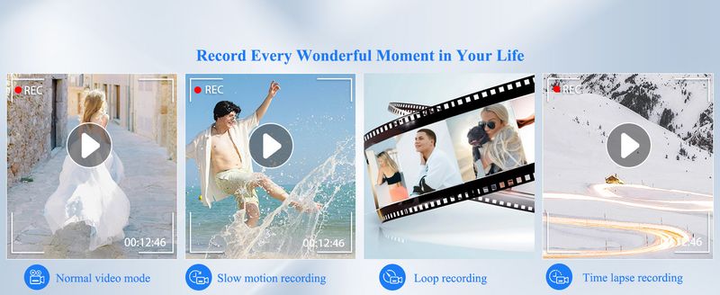 Digitalkamera für Fotografie, WiFi 64MP 4K Vlogging-Kamera F 3 Zoll 180° Flip-Screen 18-facher Digitalzoom Kompakte Vlog-Reisekamera mit 32 GB TF-Karte Schwarz_voghion.com