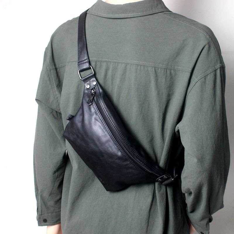 Men Outdoor Casual Korean Style Fashionable Chest Bag_voghion.com