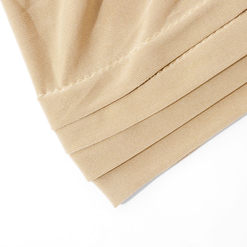 Nuovo cappello foulard lungo a coda con quattro barre in velluto tinta unita per autunno e inverno per le donne_voghion.com