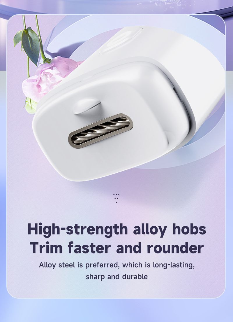 Automatic electric manicure scissors manicure elderly baby anti-clip meat portable smart manicure nail clippers_voghion.com