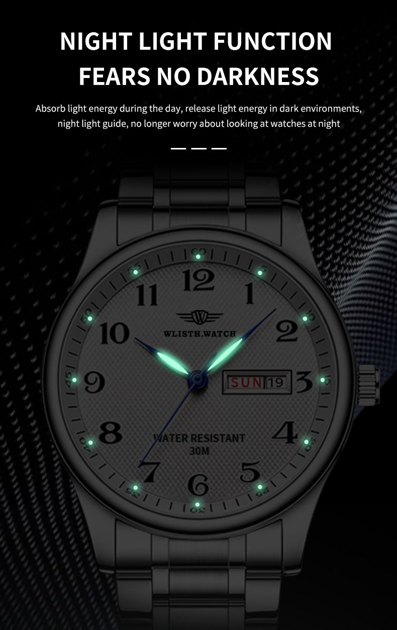 Orologio vintage ultrasottile, orologio al quarzo da uomo con luce notturna e impermeabile, da regalare_voghion.com