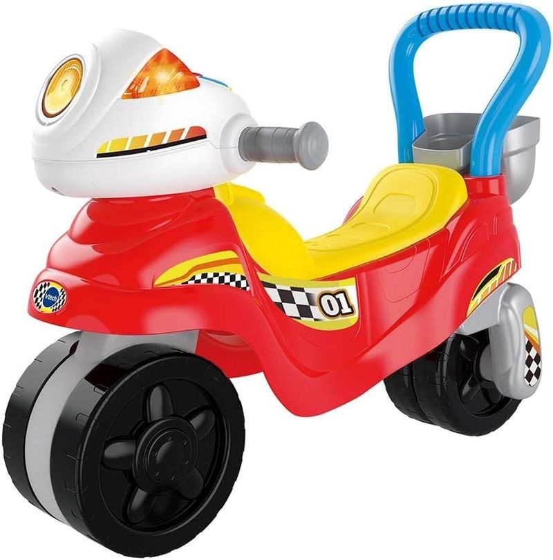 VTech 3-in-1 Ride With Me Motorbike Interactive Toy With Music New_voghion.com