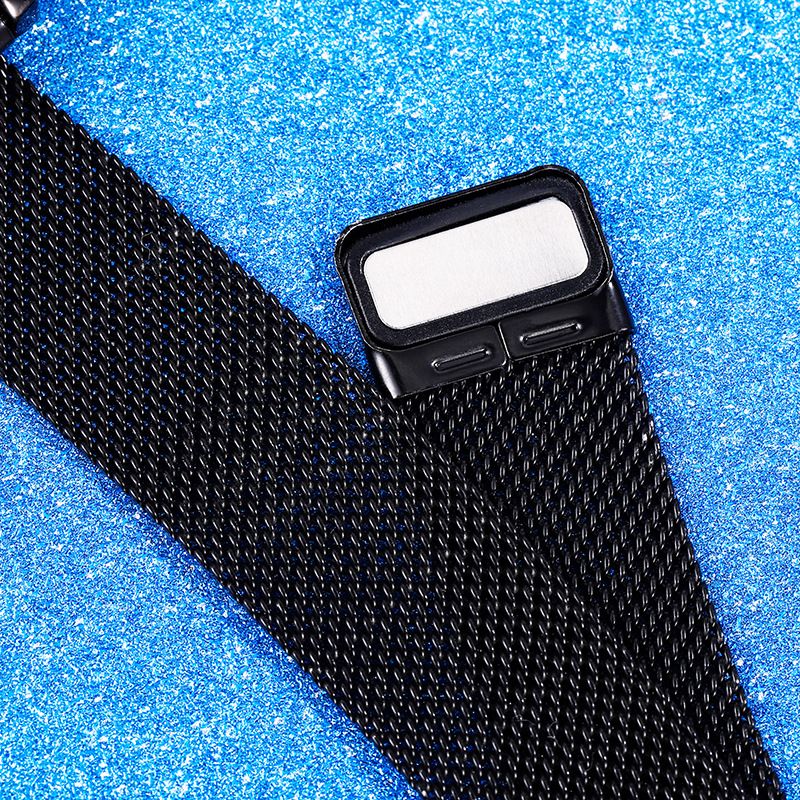 Orologio da donna Orologio quadrato Orologio a tre occhi Lega a maglie con moda Orologio casual Orologio da donna alla moda per studenti_voghion.com