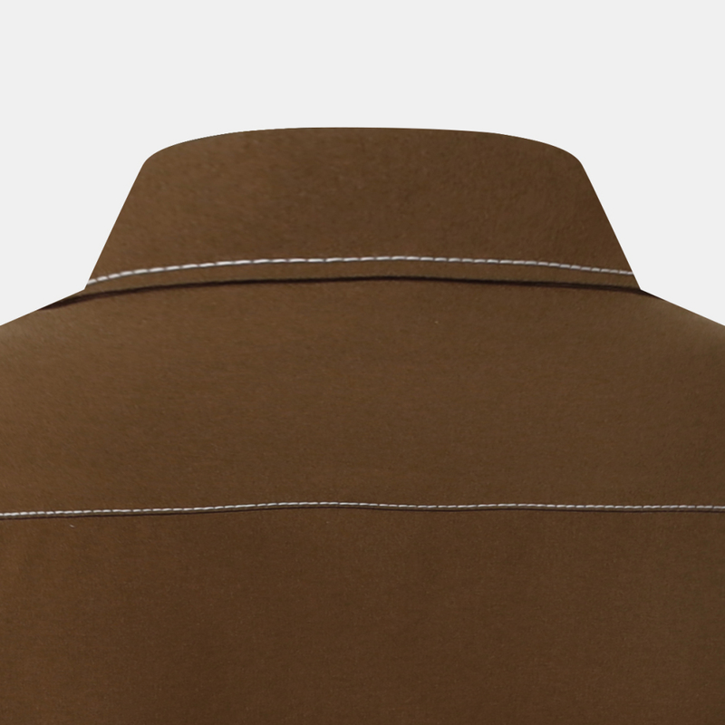 2024 Spring/Summer Casual Colored for Men's Multi color Fashion Business Long sleeved Shirts_voghion.com