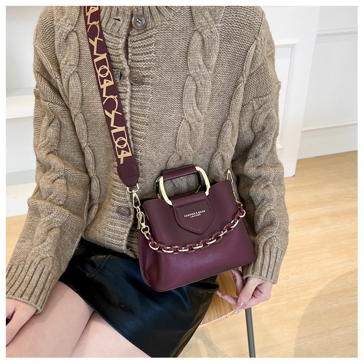 Borsa design femminile catena di nicchia 2023 nuova borsa a tracolla borsa messenger borsa a secchiello per tutti i fiammiferi di fascia alta_voghion.com