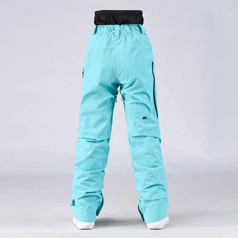 New outdoor sports windproof, waterproond warm single double board skiing casual cotton snow pants supports and_voghion.com