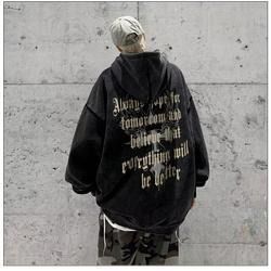 High Street Vibe Fleece Thickened Sweater Men's Ruffian Handsome High Sense_voghion.com