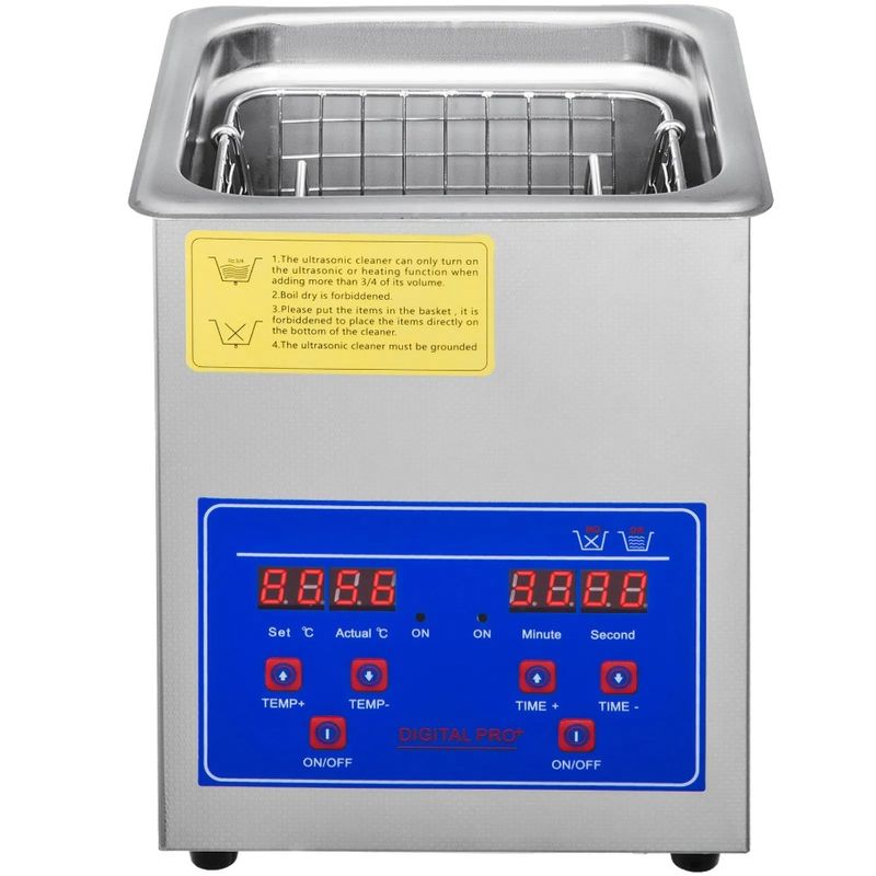 Ultrasonic Timer With Cleaner Ultrasonic Steel 304 Parts Cleaner 2L Professional Ultrasonic 11 Cleaner Stainless Digital 40kHz_voghion.com