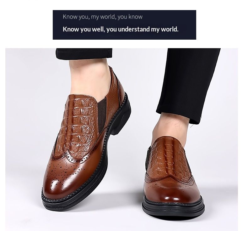 Voyage Cross-Border Dropshipping 2025 Primavera e Autunno Retro British Low-Top Genuine Derby Uomo Suola Spessa Casual Pelle_voghion.com