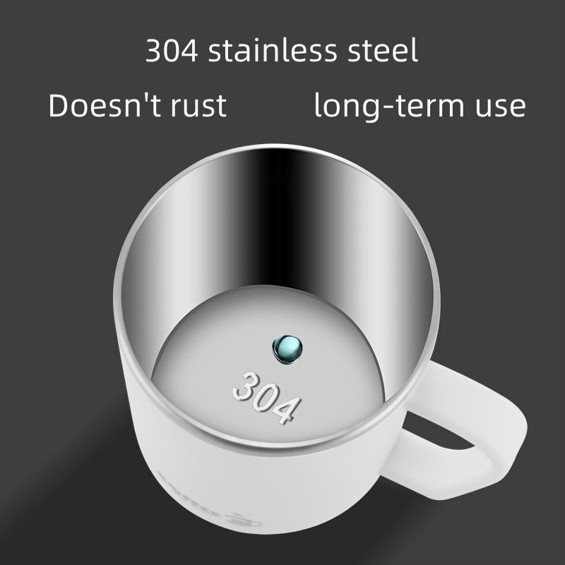 Tazza da caffè in acciaio inossidabile da 17 once con coperchio, doppia parete isolata sottovuoto, mantiene caldo e freddo, riutilizzabile, regalo per casa e ufficio._voghion.com