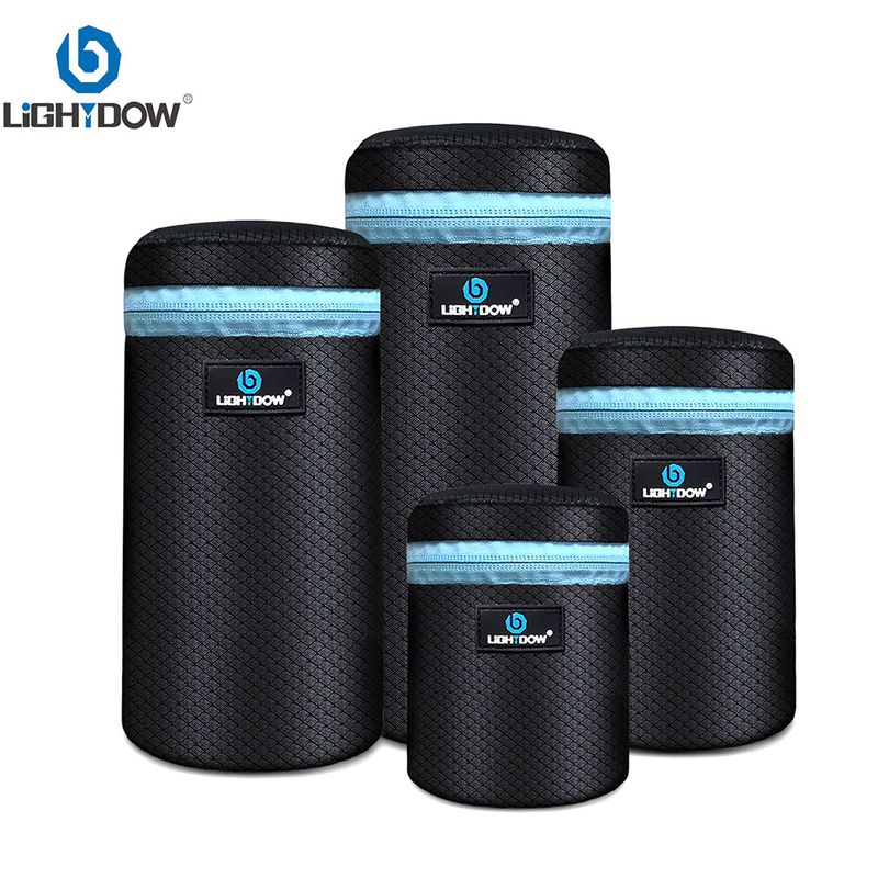 Lightdow Polyester Pouch Portable Carry Lens Bag For Canon Nikon Sony Pentax Fujifilm DSLR Camera_voghion.com
