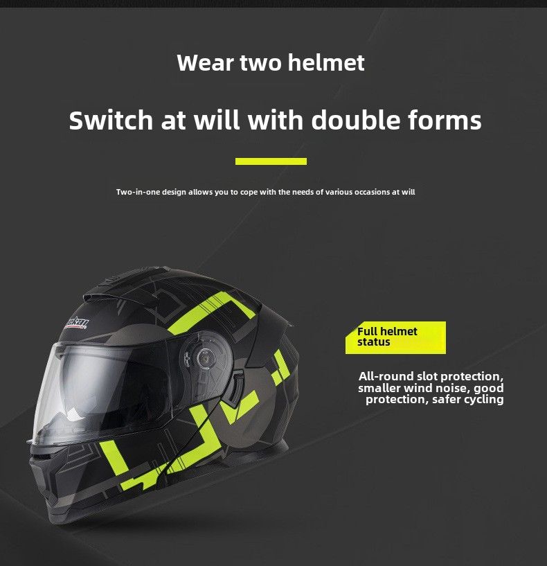 Jiekai 3C zertifizéierten Motorradhelm mat Ausstellungshelm fir Männer a Fraen, Vollhelm mat Bluetooth, Perséinlechkeet, Four Seasons, Motorrad mat groussem Schwanz, national_voghion.com