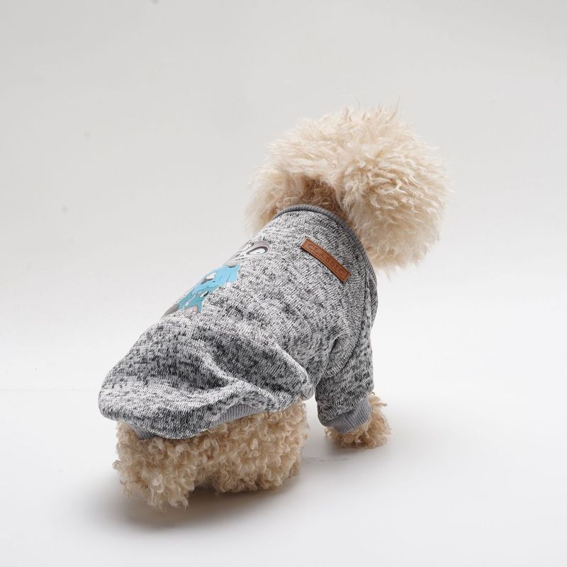 Halloween Teddy Kostüm Kürbis Pullover Hoodie Haustier Hund Katze Kleidung Herbst Winter Stil_voghion.com