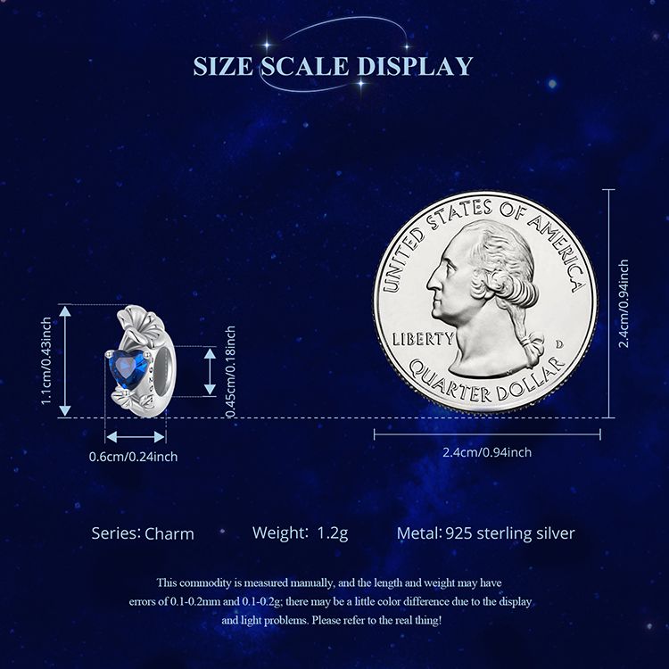 Breloque en argent sterling avec douze pierres de naissance - Breloque Morning Glory_voghion.com
