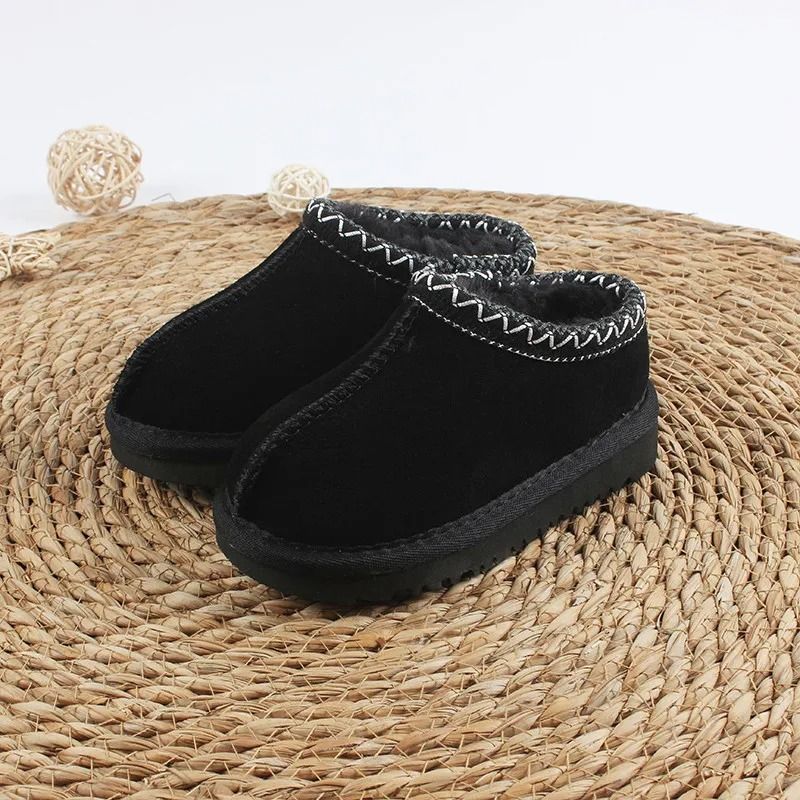 Scarpe per bambini Ragazzi Ragazze Ultra Mini Stivali invernali per bambini Piccoli Stivali da neve caldi alla caviglia morbidi e spessi in pelliccia per bambini Bassi_voghion.com