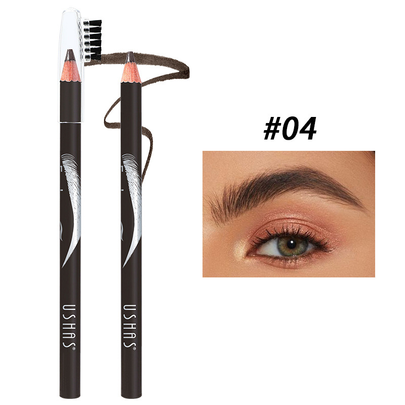 USHAS eyebrow pencil dye cream is long-lasting, waterproof, and not easy to fade. Eyebrow black_voghion.com