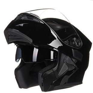 Four Seasons Universal-Doppellinsen-Motorradhelm 3/4 Halbhelm Motorradhelm für Elektrofahrzeuge_voghion.com