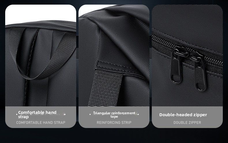 Backpack Casual Versatile Simple Large Capacity Student School Bag Business Commuter Travel Backpack_voghion.com