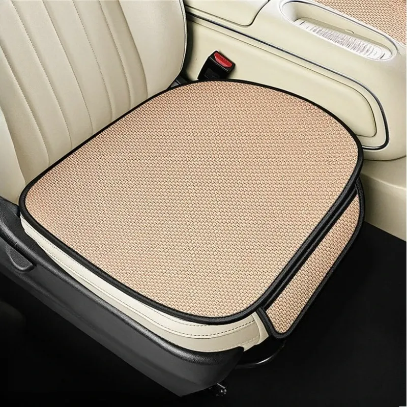 1 ST Zomer Koel IJs Zijden Kussen Antislip Ademend Ventilatie Mesh Stof Universele Autostoel Koelmat_voghion.com