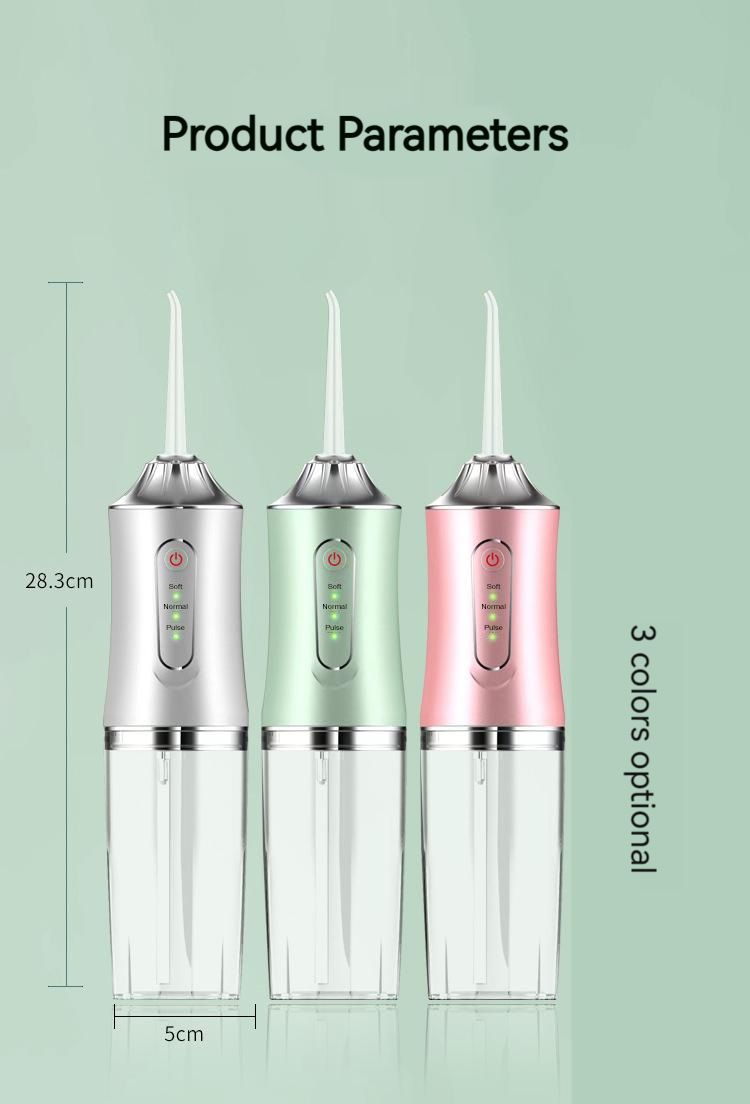 New Electric Tooth Flusher, Portable Stone Removal, Waterproof Large Water Tank, Tooth Washer, Household DIY Water Floss_voghion.com