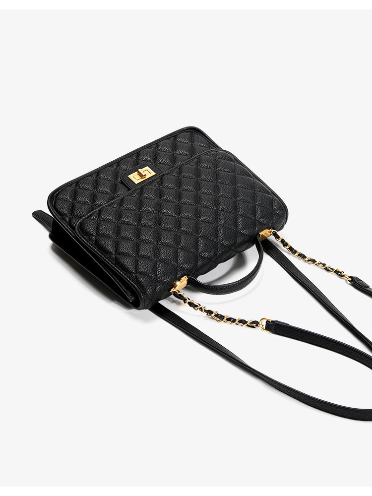 Ghana Preface Backpack Women's New High Capacity Commuting High end Feeling Foreign Small Fragrant Wind Lingcha Handbag_voghion.com