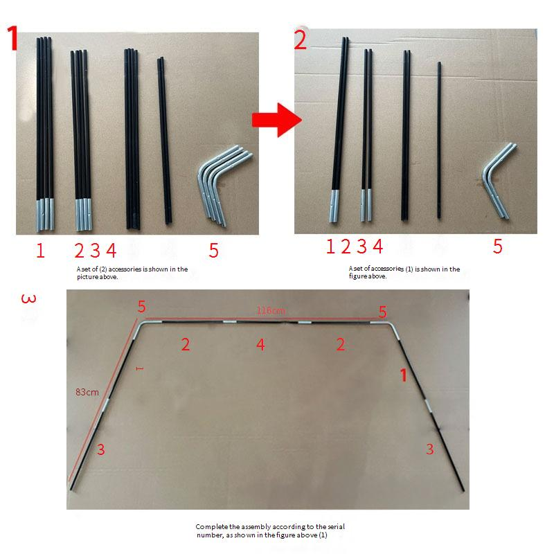 Kids Pop-Up Soccer Goal - Portable Foldable Football Net With Carry Bag For Indoor/Outdoor Training_voghion.com
