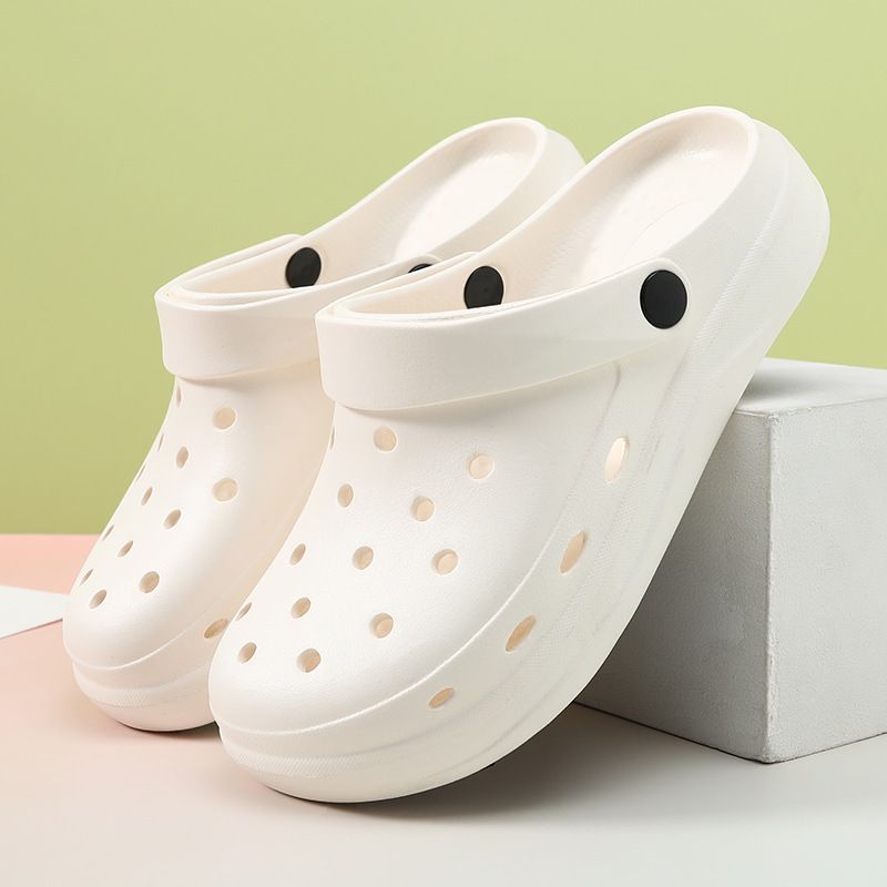 Scarpe da grotta da donna di qualità imbattibile, capispalla estivi, antiscivolo, leggere, con punta rinforzata, suola spessa, con rialzo, traspiranti, con suola in gomma fresca._voghion.com