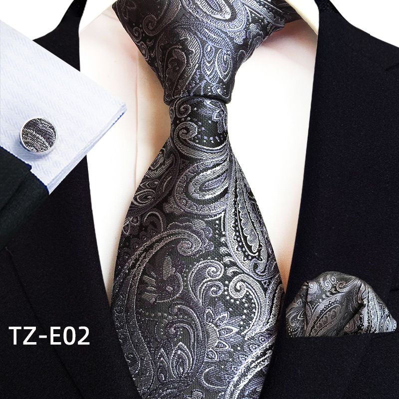 Acessórios de vestuário Paisley cintura flor gravata masculina bolso quadrado punho terno de três peças_voghion.com
