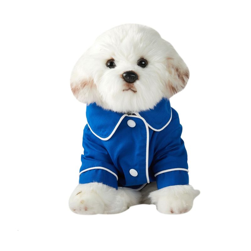 Neu Haustier Pyjamas Home Kleidung Teetasse Kleine Hund Teddy Bichon Kleidung Katze_voghion.com
