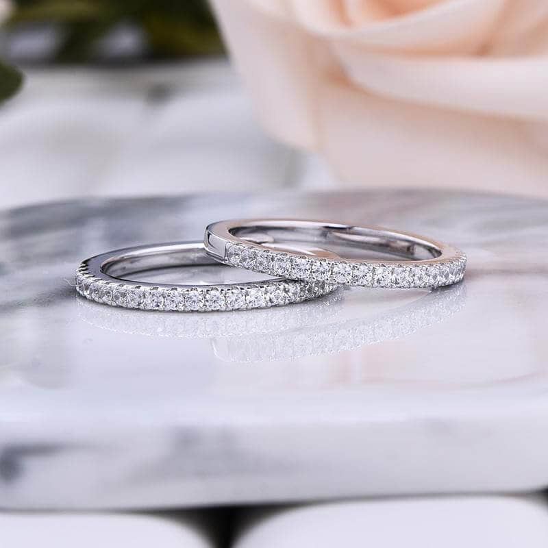 Single Rings Water Drop Design Ring For Women Geometric Zircon Ring Three Piece Set Light Luxury High End Jewelry_voghion.com