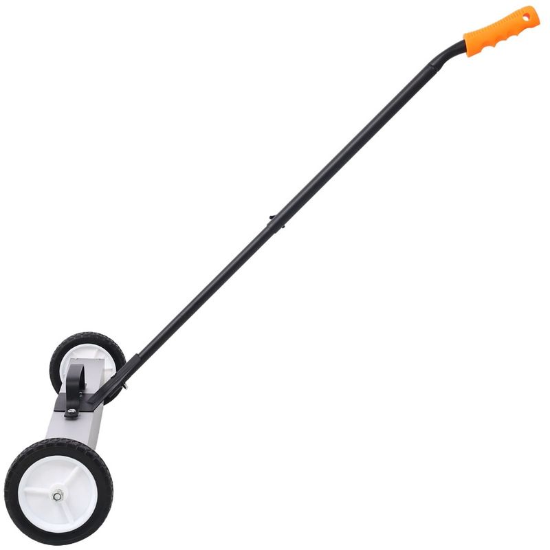 36 With Sweeper Needles Screws Collection Rolling Magnetic PushType Pound PickUp Capacity 30 For Heavy Duty Nails Release_voghion.com
