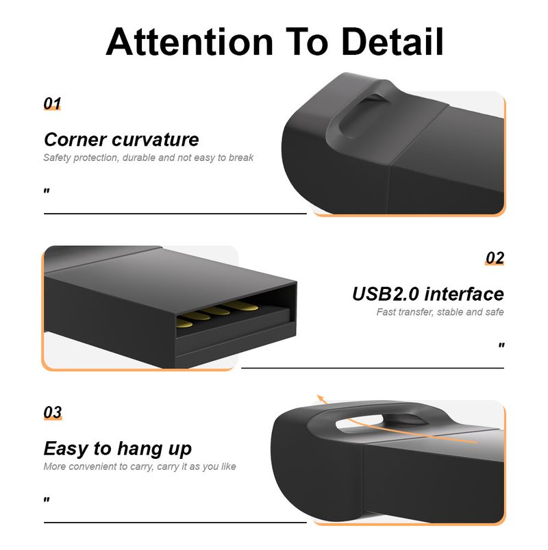 Mini-High-Speed-USB-Flash-Laufwerk – 128 GB/64 GB/32 GB/16 GB Speicherstick mit großer Kapazität und Premium-Qualität_voghion.com