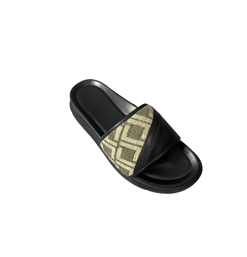 New Style Cross Strap Men's Non-Slip Casual Summer Fashion Versatile Outdoor Thick Sole Comfortable Slide Sandals_voghion.com