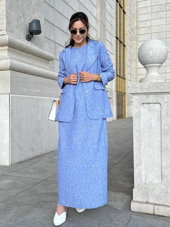 Dameskleding Lente en herfst Temperament High End Taille Mouwloze jurk Koude stijl Klein pak_voghion.com