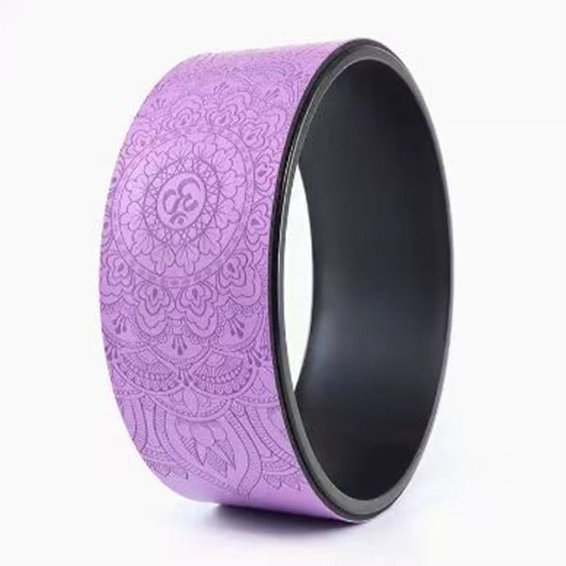 Ruota per yoga, Pilates, stretching della schiena, anello a rulli per esercizi di flessione all'indietro per principianti_voghion.com
