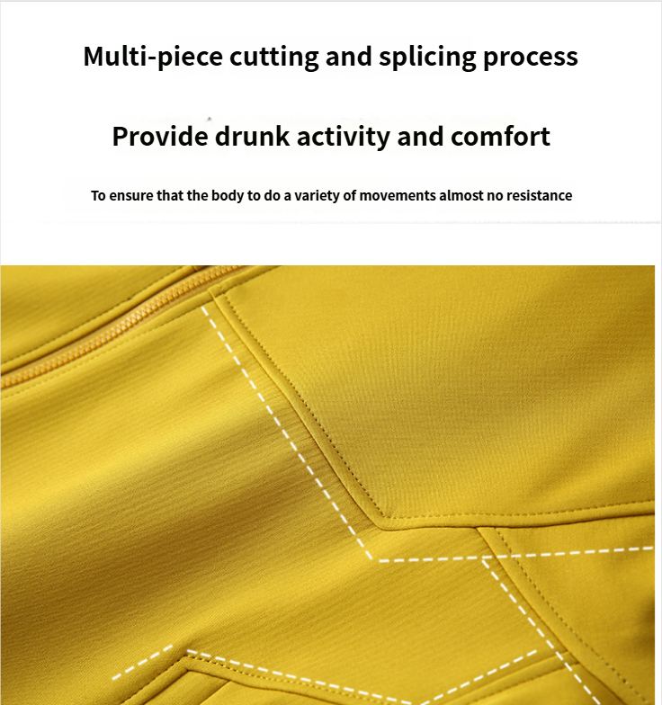 Graphene Autumn Couple Style Fleece-Lined Three-Proof Outdoor Soft Shell Jacket For Men And Women_voghion.com