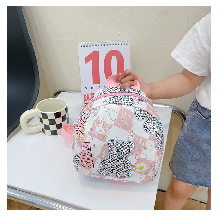 Kindergarten backpack, children's baby backpack, boys and girls aged 1-2-3-5, cartoon cute backpack for children_voghion.com