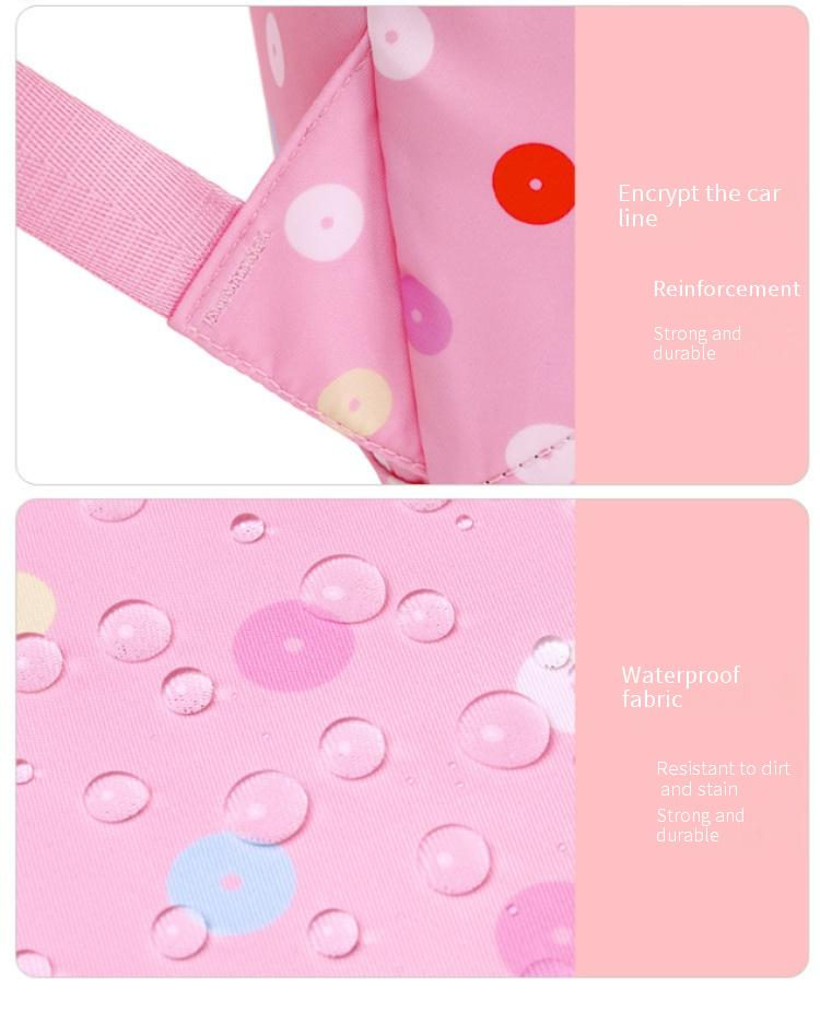 Kids Backpacks Polka Dot Three Piece Children's Schoolbag Large Capacity Student High Value Printed Backpack Multifunctional Backpack Female New_voghion.com