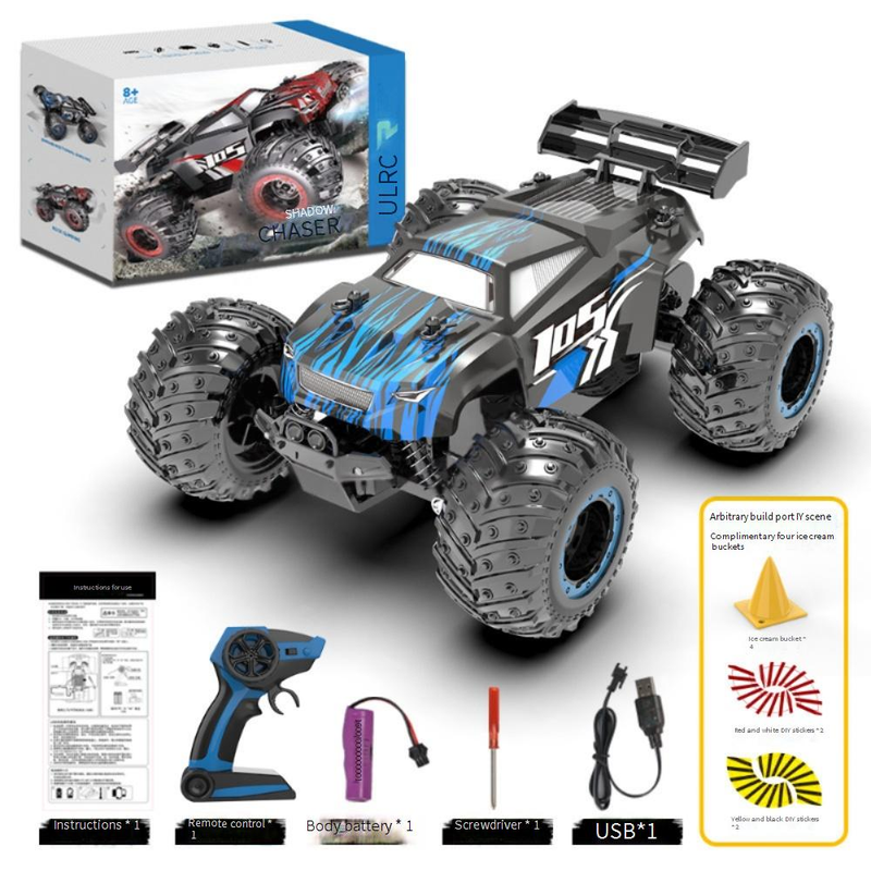 Kauko-ohjattavat lelut 2.4G sähköinen kauko-ohjattava auto neliveto kiipeily maastoajoneuvo ajelehtimismalli lasten lelut_voghion.com