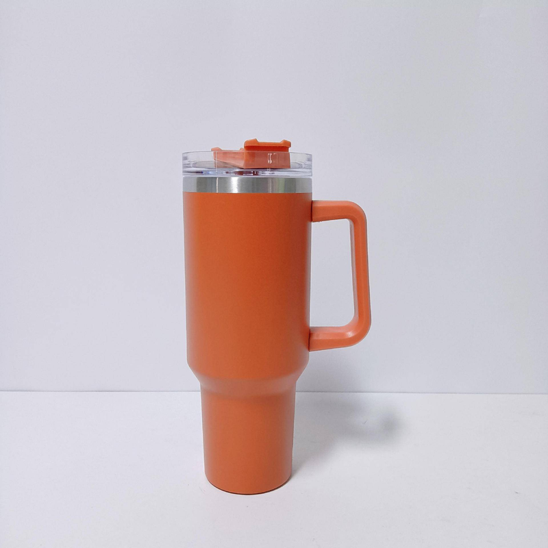 40oz Insulated Tumbler With Straw – Large Capacity Car Cup, 304 Stainless Steel Inner, Leakproof & Sweatproof, Keeps Drinks Cold/Hot For 6+ Hours_voghion.com