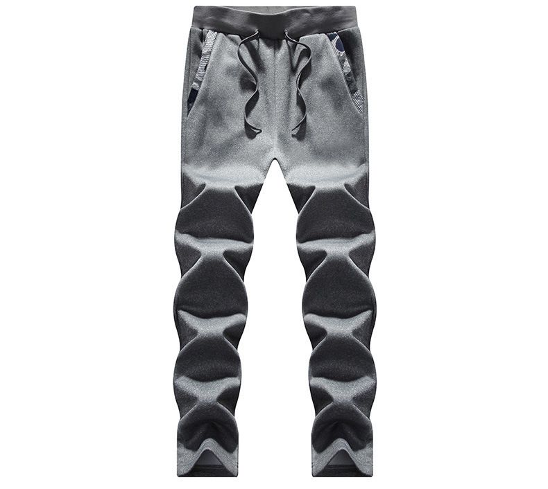 Abbigliamento maschile invernale più abito in velluto spesso per giovani uomini con felpa sportiva in due pezzi con cappuccio in tinta unita D62_voghion.com