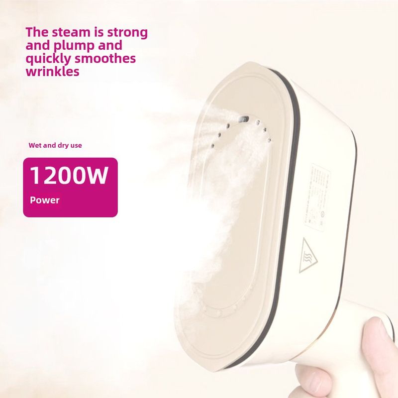 ACZT Travel Steam Iron - Handheld Mini Iron With Hanging Hook & Dual Modes_voghion.com